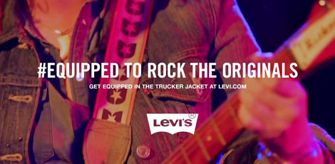 Levis Custom Guitar Strap